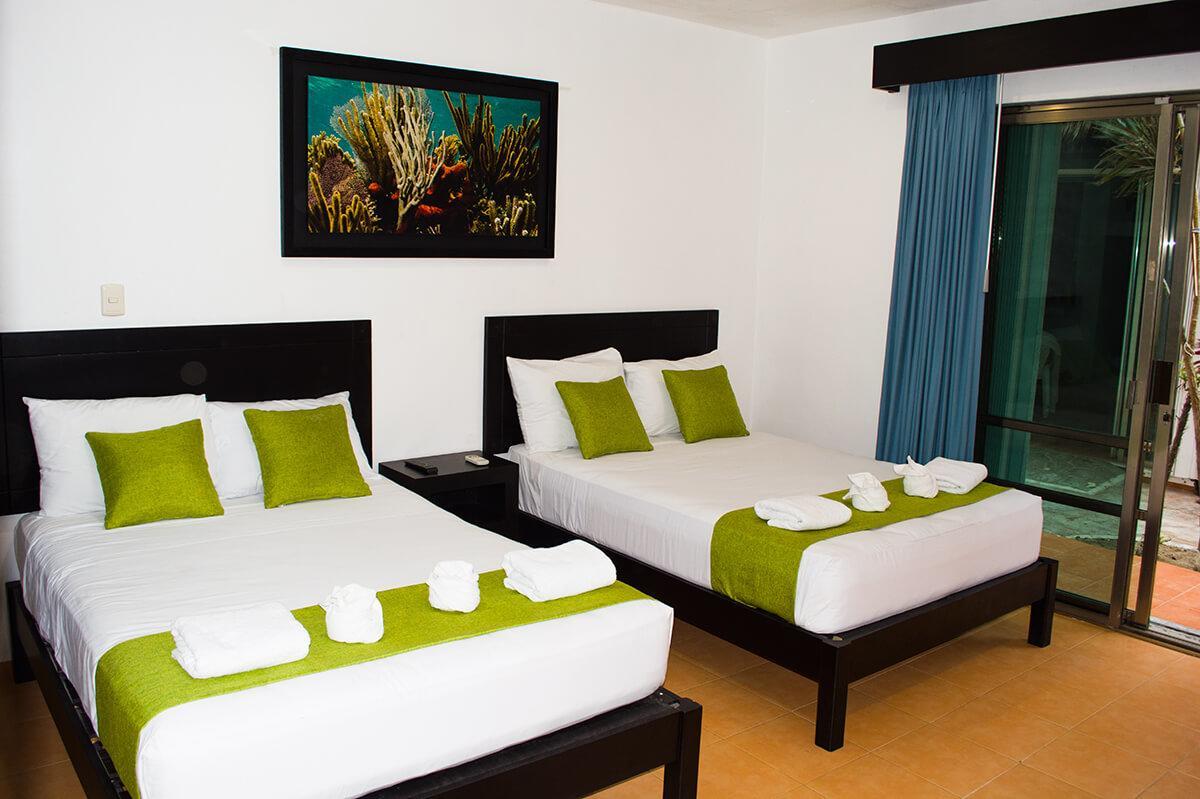 Hotel Arrecifes Costamaya Mahahual Eksteriør bilde